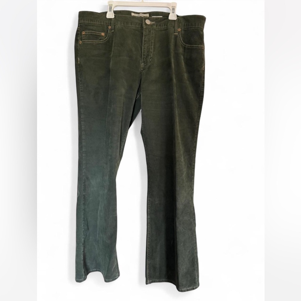 Vintage 2005 Old Navy Olive Corduroy Pants women’s 14